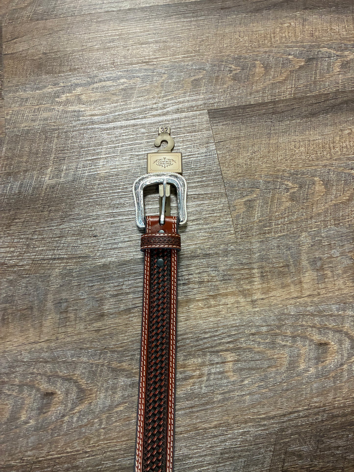 1006 Cowboy Chrome Men's Belt