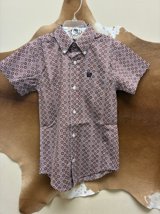 MTW7140040 Cinch Boy's Button Down