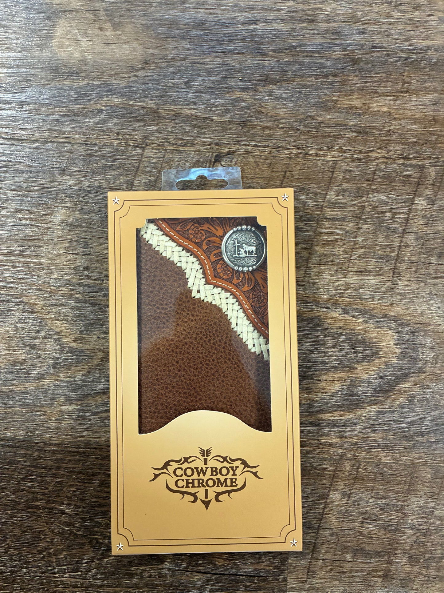 W3148 Cowboy Chrome Rodeo Wallet