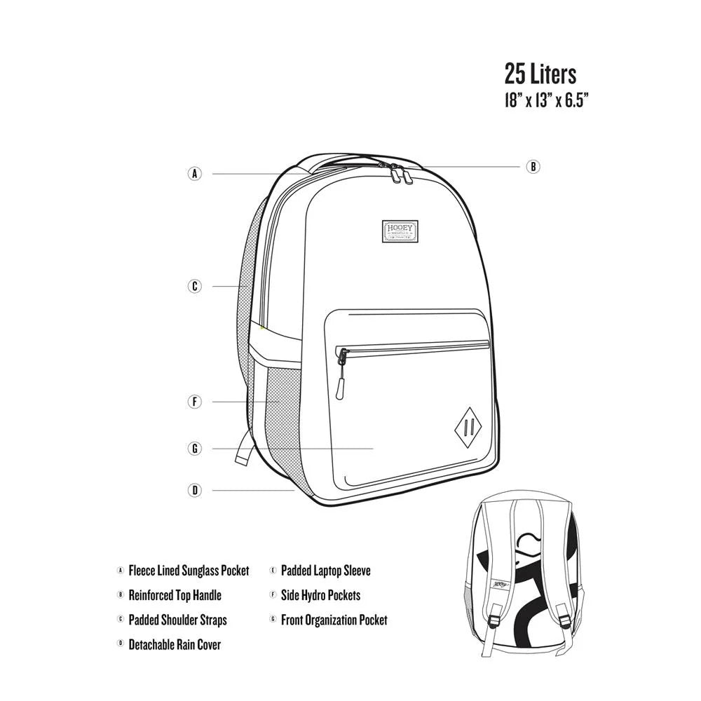 BP2601SPNV Hooey Serape Pattern - Recess Backpack