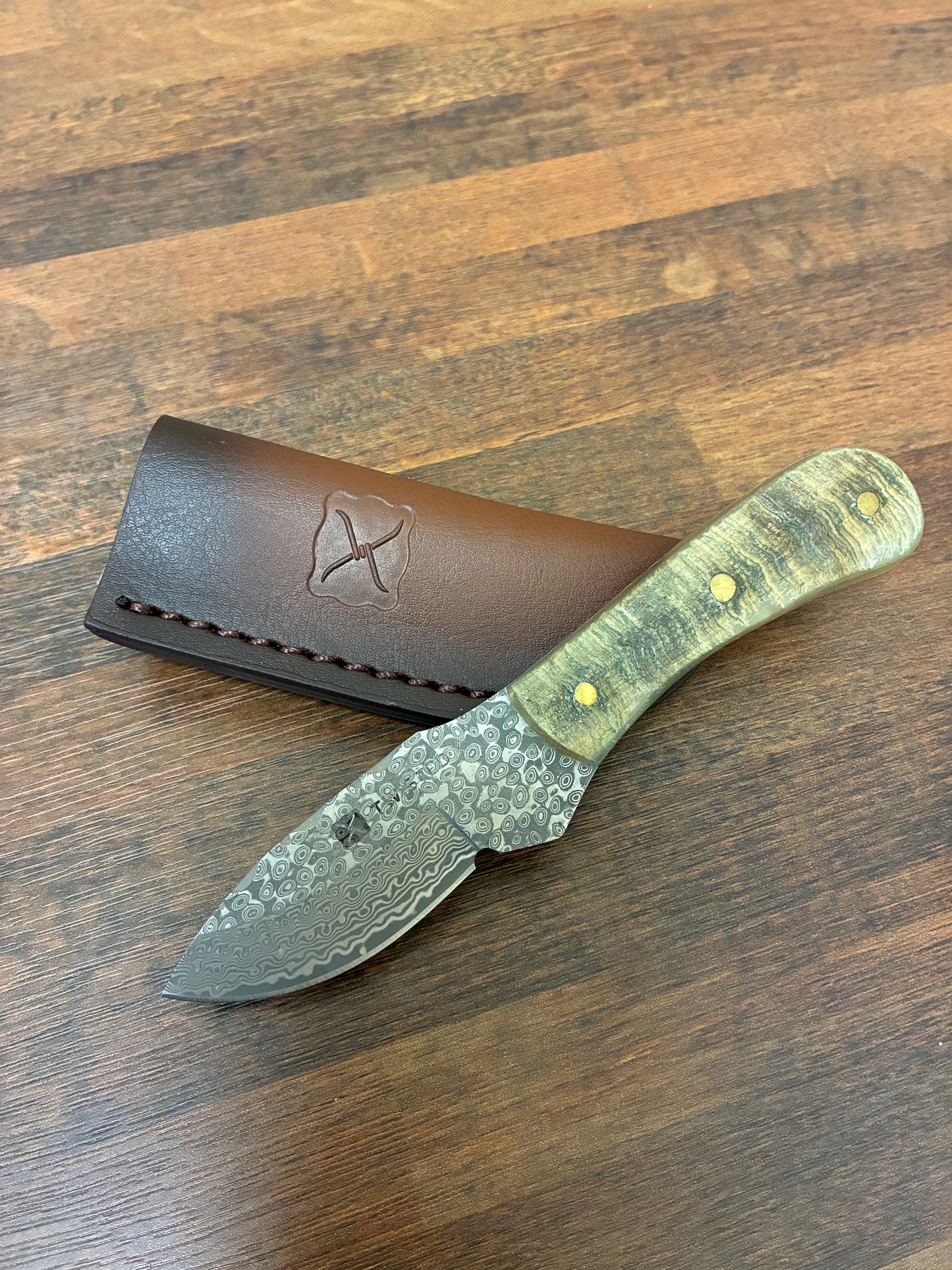 XK-RAM Twisted X Ram Horn Knife