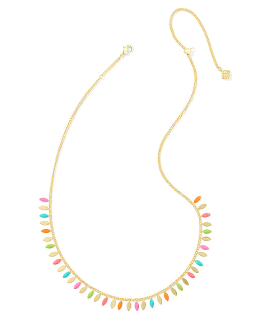 9608877078 Kayla Strand Gold Multi Necklace
