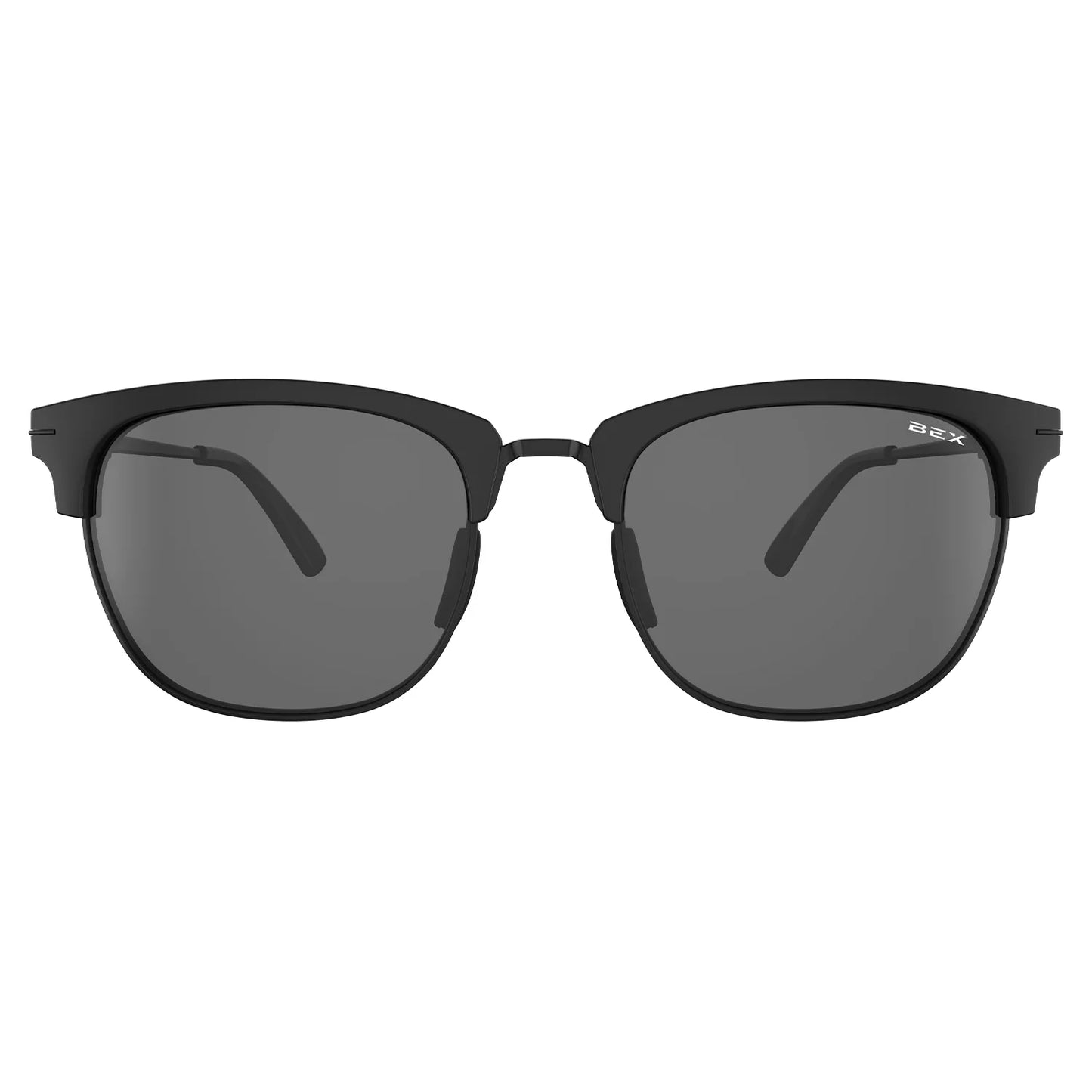 S173BG Black Gray Knox XL Large Fit Bex Sunglasses