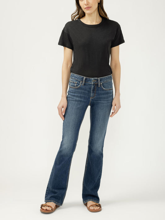 L93719SIA359 Ladies Silver Jeans Co. Suki Bootcut