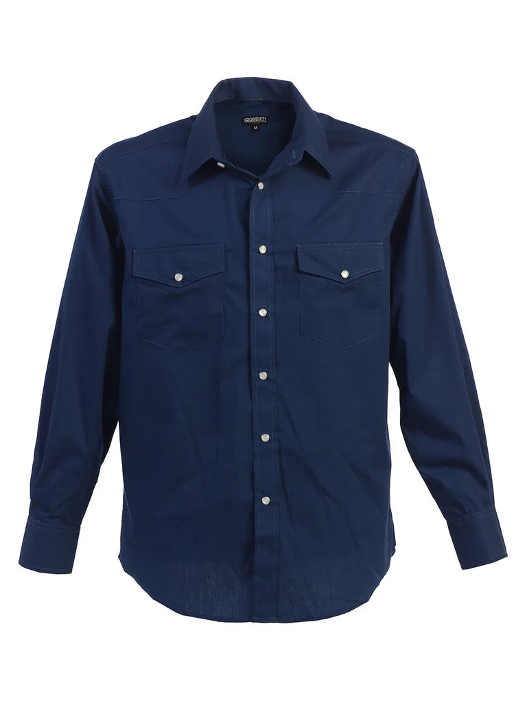 LS-95W Goiberti Navy Men's Snap Down