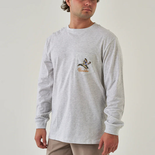 LST-PTRI-AG Burlebo Pintail Triangle Duck Long Sleeve Tee