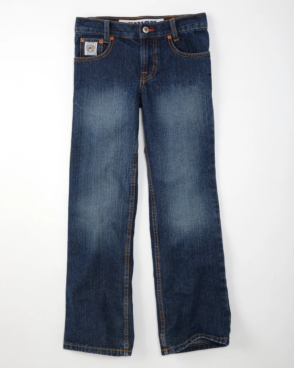 MB12842002 Cinch Little Boys Jeans White Label - Dark Stonewash 4-7R