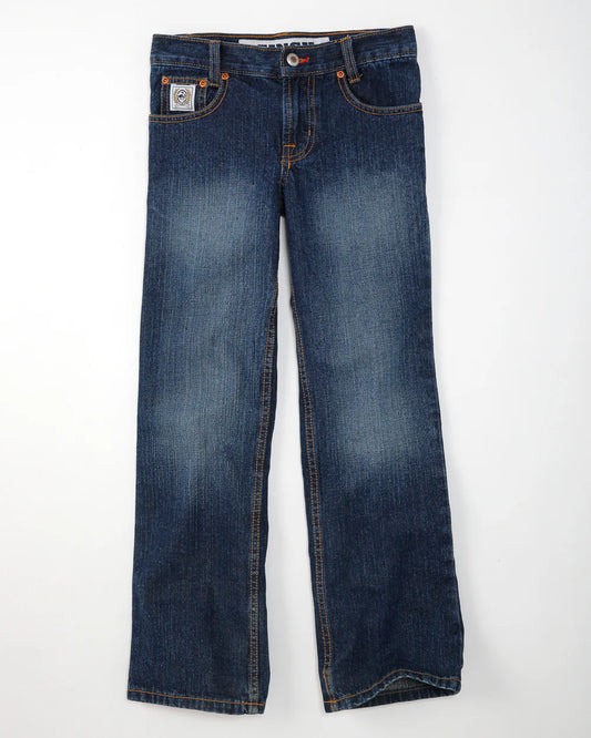 MB12882002 Cinch Boys Jeans White Label - Dark Stonewash 8-18R