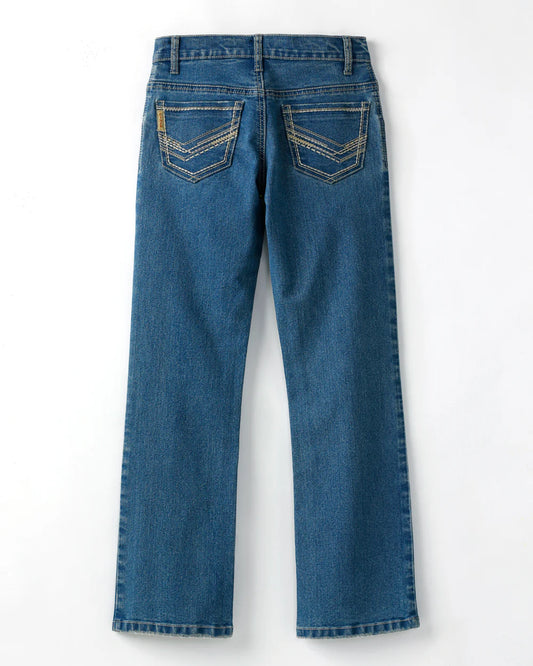 MB16642008 Cinch Boys Jeans Relaxed Fit Medium Stone 4-7