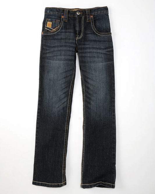 MB16682003 Cinch Boys Jeans Relaxed Fit - Dark Stone 8-18R