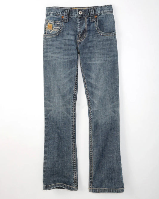 MB16741002 Cinch Little Boys Jeans Slim Fit - Medium Stone (4-7)