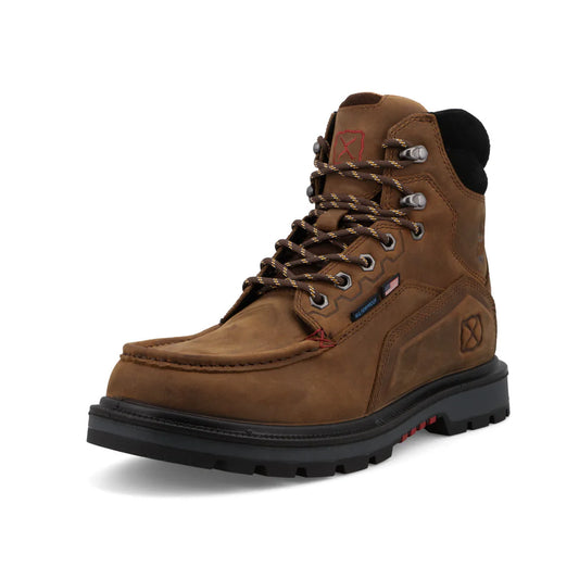 MDAW001 Twisted X Men's 6" Work Boot USA Built - Brown