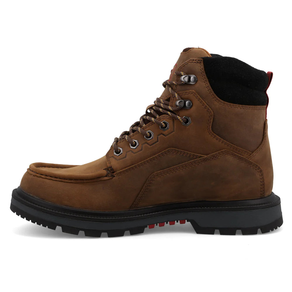 MDAW001 Twisted X Men's 6" Work Boot USA Built - Brown