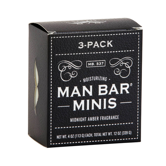 Man Bar Minis Midnight Amber Bar Soap