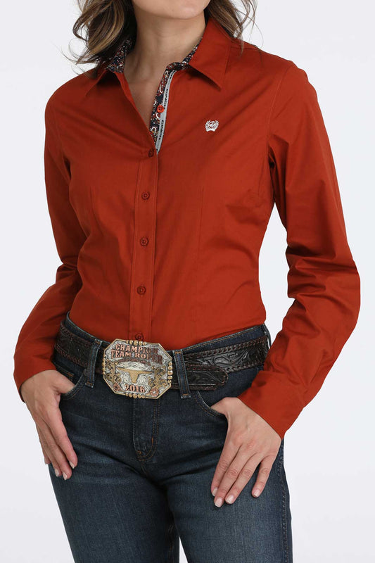 MSW9165073 Cinch Solid Button Up