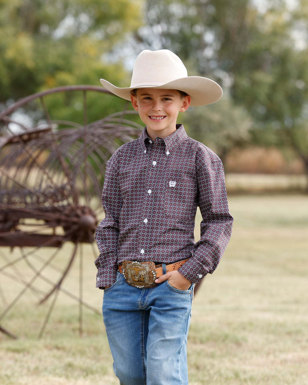 MTW7060433 Cinch Boy Button Down