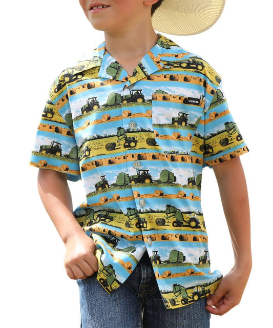 MTW7170002 Cinch Boys Button Up Shirt