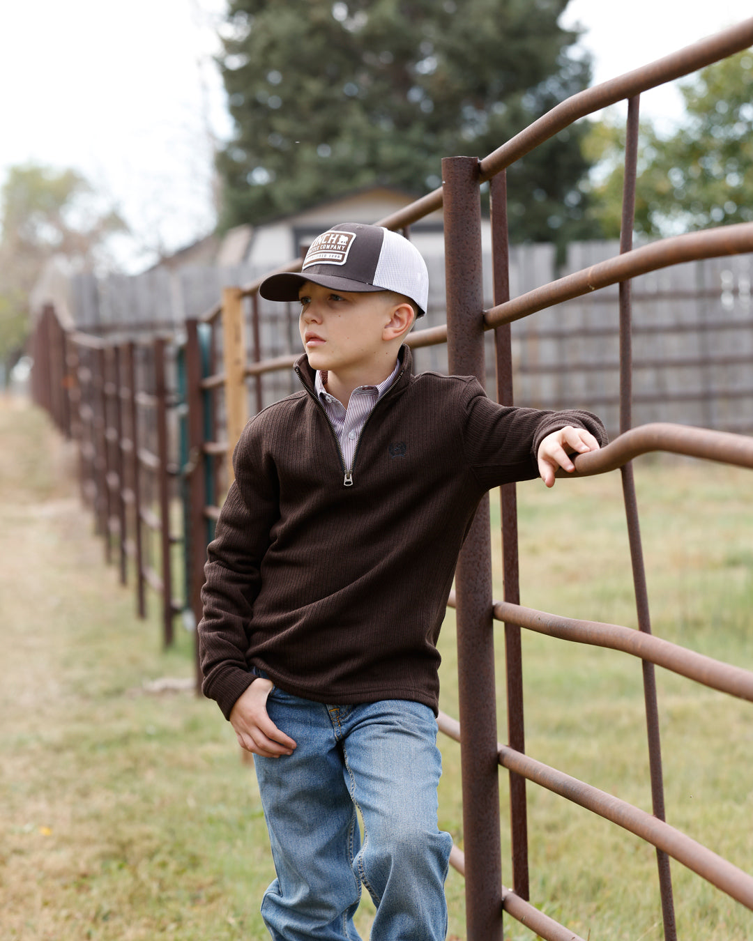 MWK7980004 Cinch Boys Quarter Zip