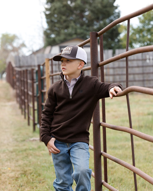 MWK7980004 Cinch Boys Quarter Zip