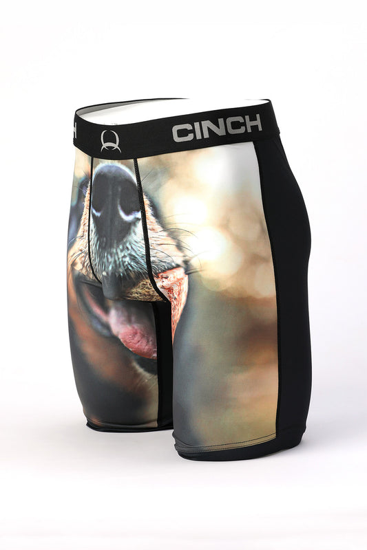 Men's Cinch Dog Boxer Brief 9"