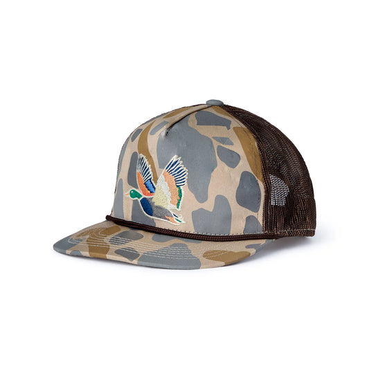 C-RCD Burlebo Retro Camo Duck Cap