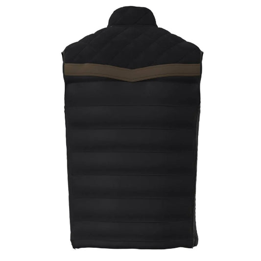 HV117BK-Y Hooey Boy's Black Packable Puffer Vest