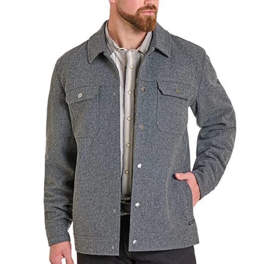 DM92C06153 Panhandle Slim Heather Wool Jacket