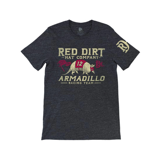 RDHCT108 Red Dirt Dillo Racing Flag Tee