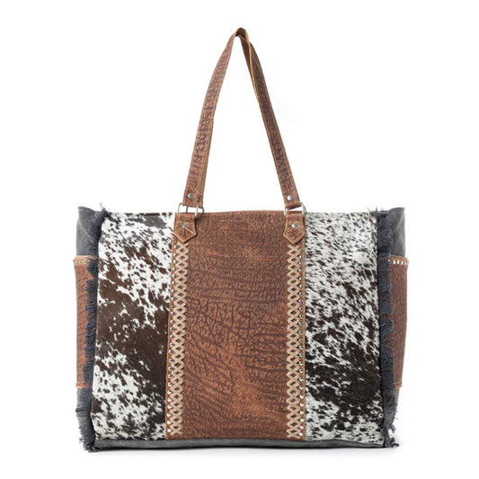 S-12115 Myra Bag Saddle Belle Weekender Bag in Wild Clay