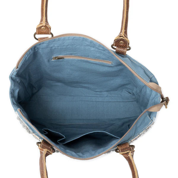 S-12818 Myra Bag Seabound Mosaic Crossbody Bag in Faded Blue