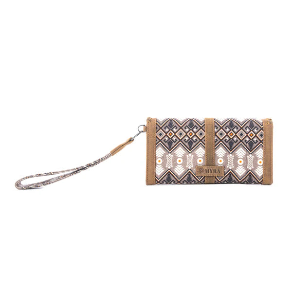 S-12885 Myra Bag Sonora Sunset Western Woven Wallet in Multicolor