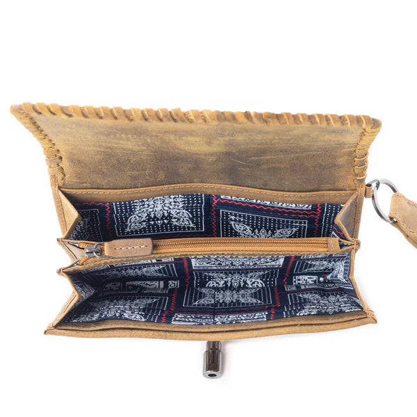 S-12885 Myra Bag Sonora Sunset Western Woven Wallet in Multicolor