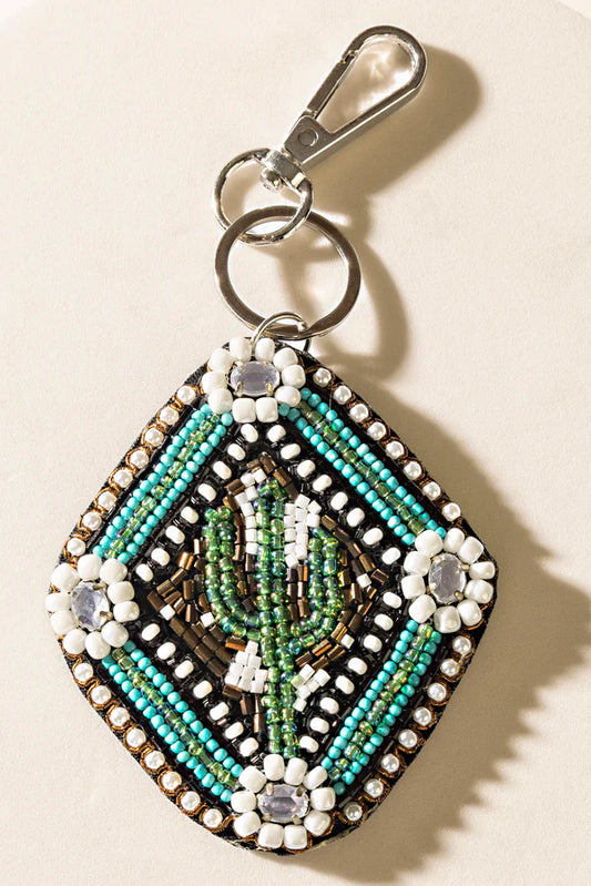 S-13079 Myra Bag Suzanna Sunset Keychain in Electric Blue