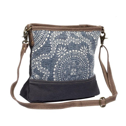 S-1320 Myrabag Navy Kilim Shoulder Bag