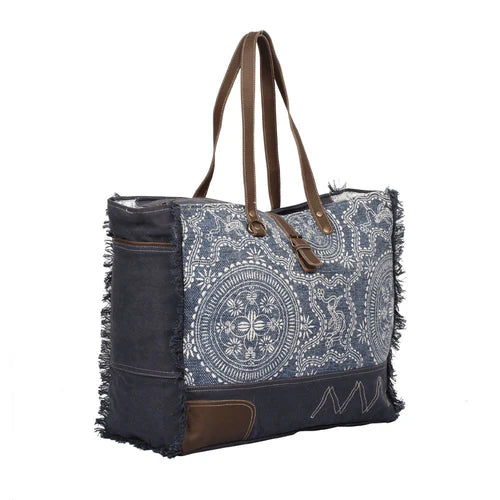 S-1342 Myra Bag Sylvan Blue Weekender