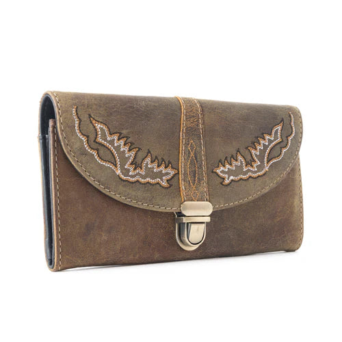 S-5855 Myra Bag Charcoal Fiesta Wallet