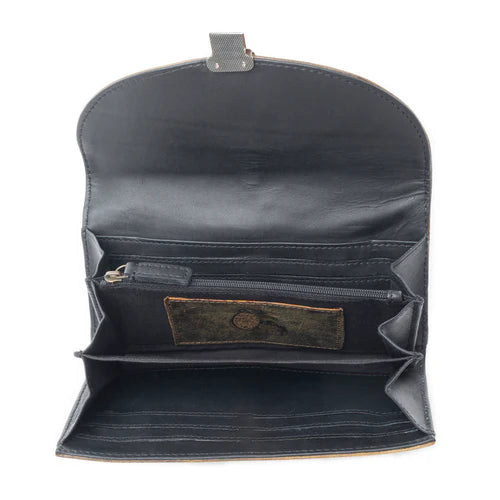 S-5855 Myra Bag Charcoal Fiesta Wallet
