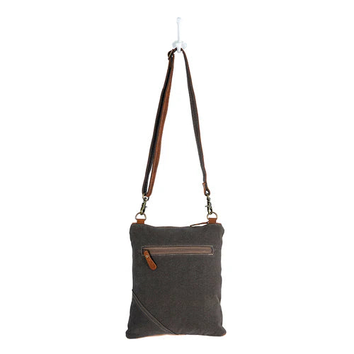 S-8050 Myra Bag USA Canvas Patch Crossbody Bag