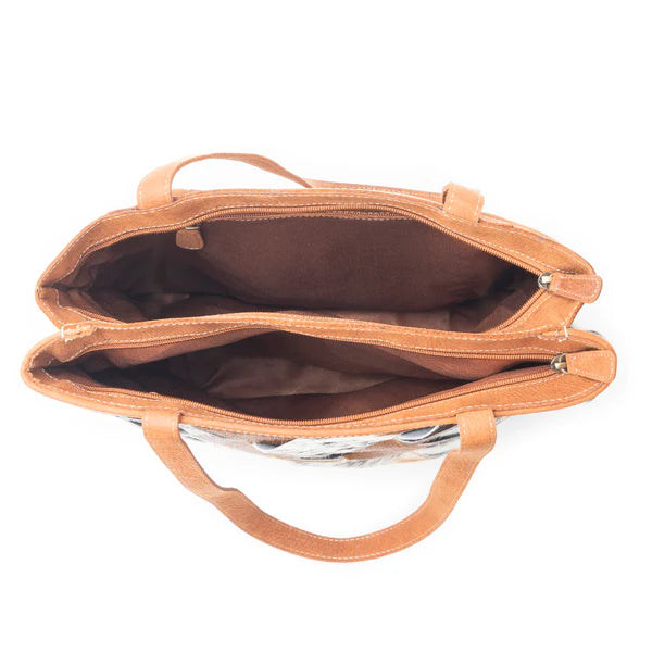 S-8073 Myra Bag Pecos Rising Weave Pattern Concealed-Carry Bag