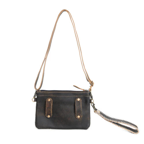 S-9973 Myra Bag Eye of the Goddess Crossbody Bag in Black