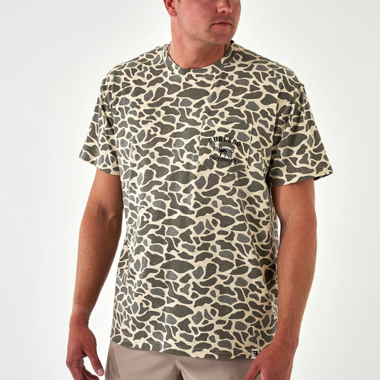 SSPKT-CDC-F25 Burlebo Classic Deer Camo Tee