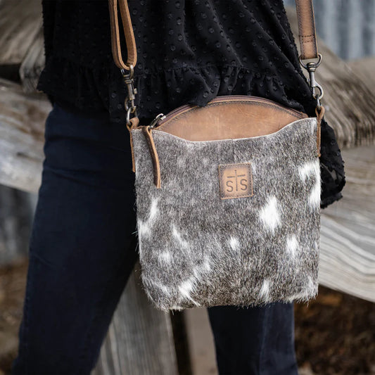 STS33098 Cowhide Josie Crossbody