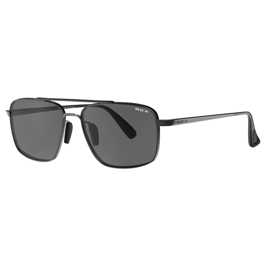 S140BKGY Matte Black/Gray Accel Bex Sunglasses
