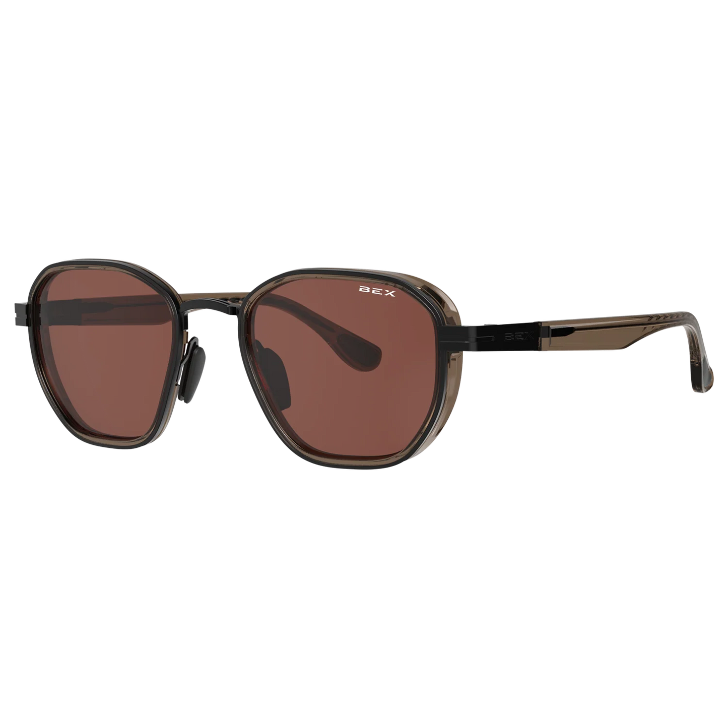 S146BKBR Sable Matte Black/Brown Bex Sunglasses