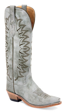 TS1554 Old West Ladies 14" Boot - Grey