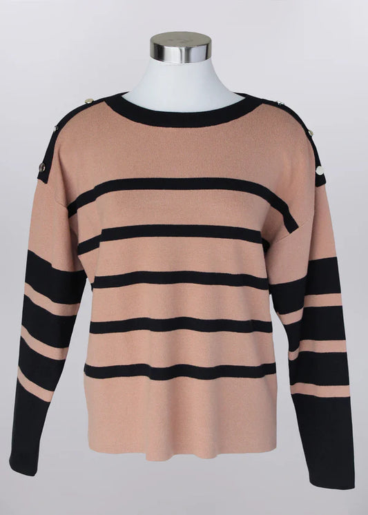 VV39027 Keren Hart Tan Pullover