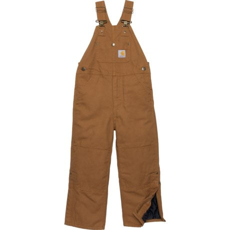 CM8625 D15 Carhartt Kids' Canvas Overall Quilt-Lined
