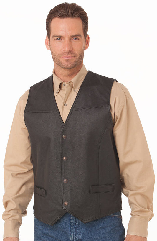 ML1059 41 Snap Vest Leather