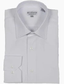 46261258 Modena Men's White Dress Button Down