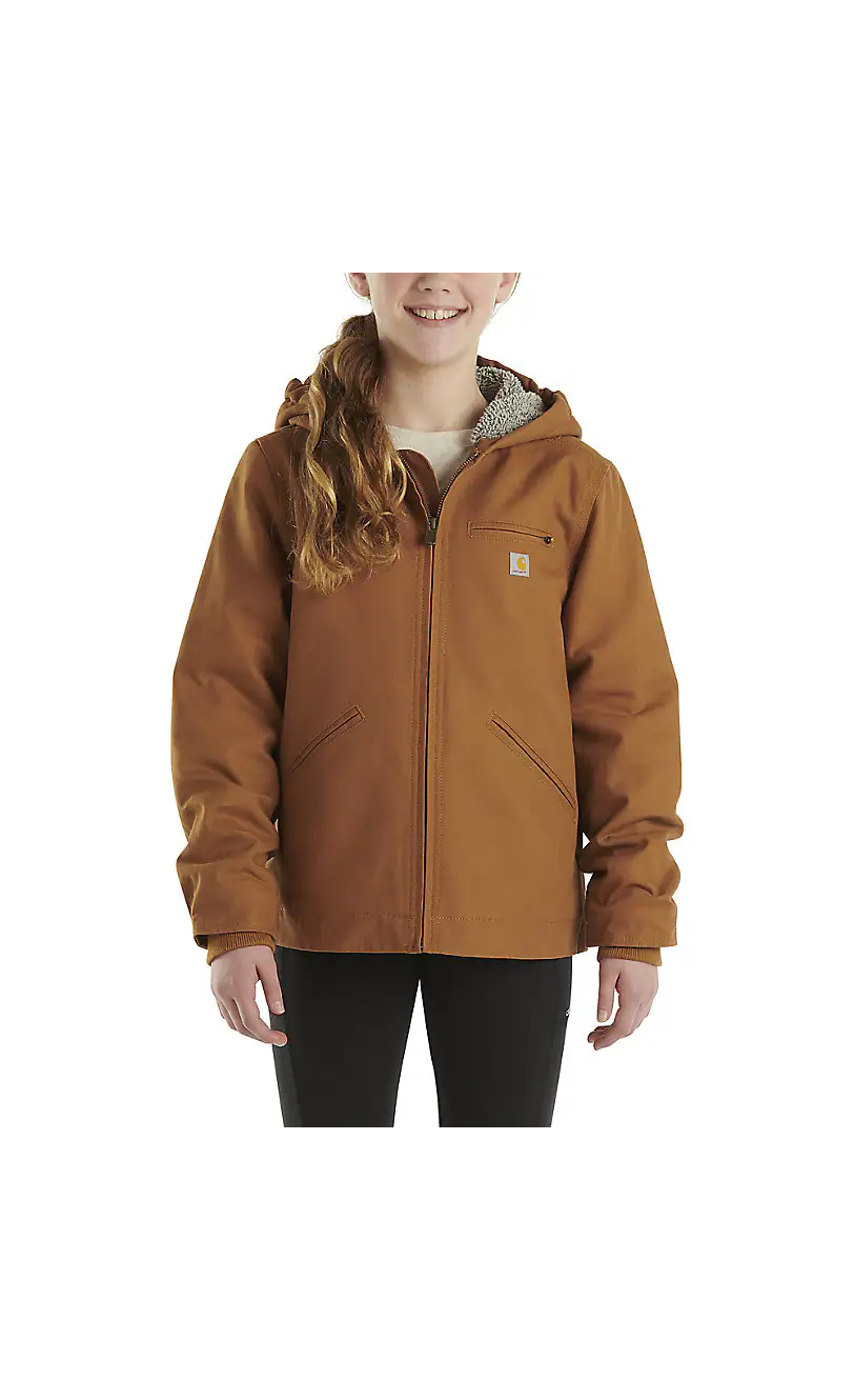 CP9547 D15 Carhartt Youth Sierra Sherpa-Lined Jacket